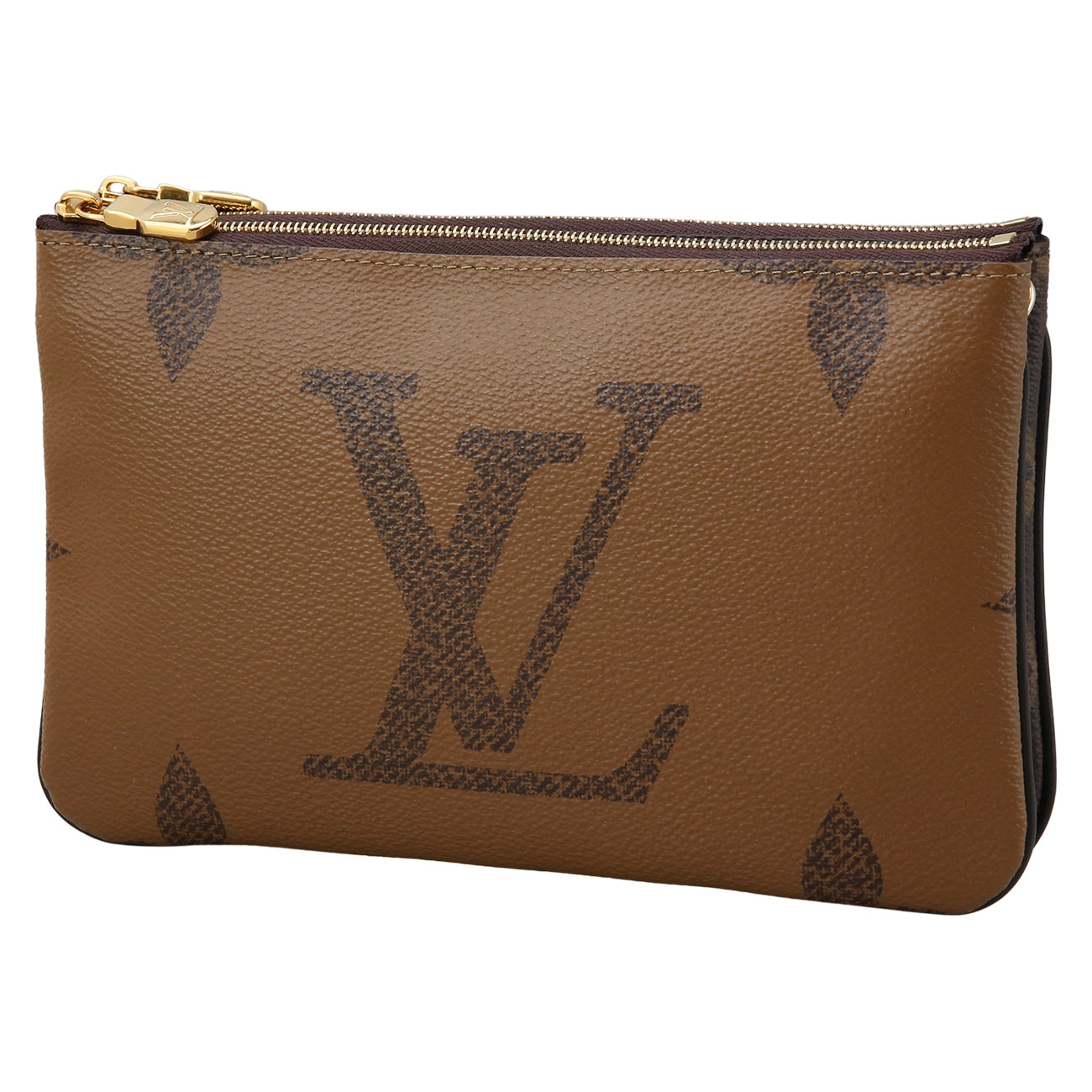 LOUIS VUITTON(USED)루이비통 모노그램 더블 집 포쉐트